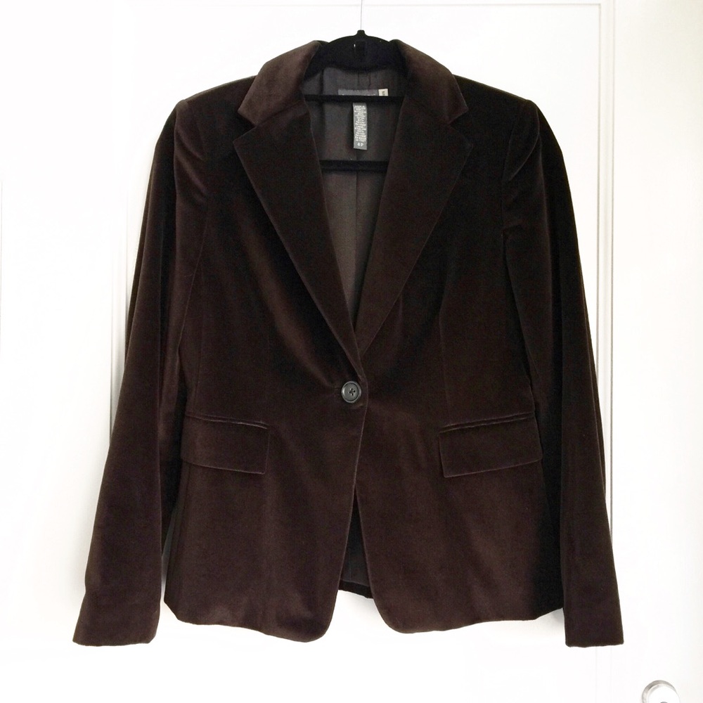 Banana Republic velvet blazer